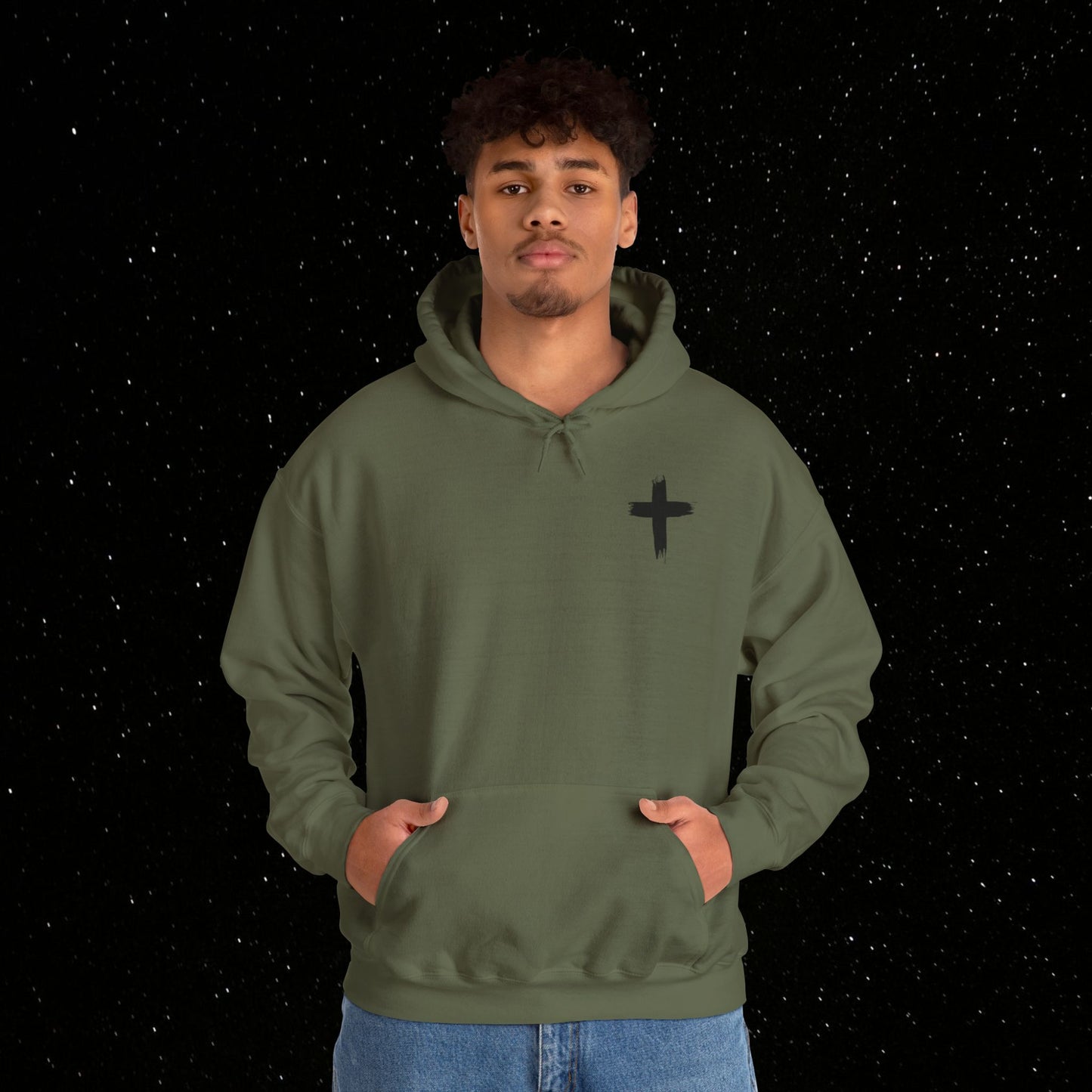 Adult Unisex Plain Pure Christ Hoodie